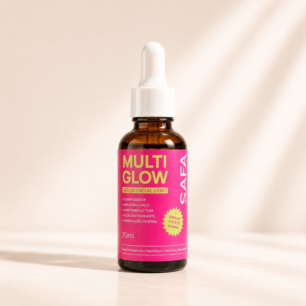 Safa Sérum Facial 5 Em 1 Multi Glow 30ml