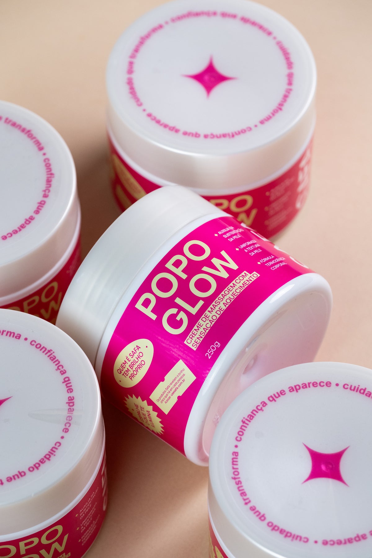 Popo Glow · Creme para Bumbum com Sensação de Aquecimento 250g