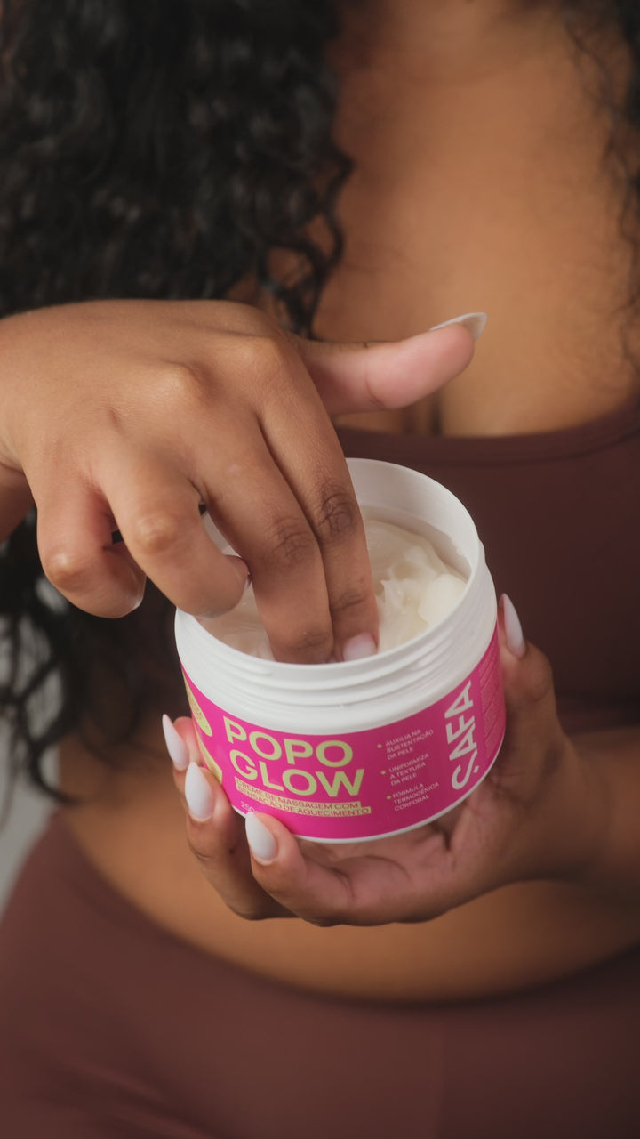 Popo Glow · Creme para Bumbum com Sensação de Aquecimento 250g